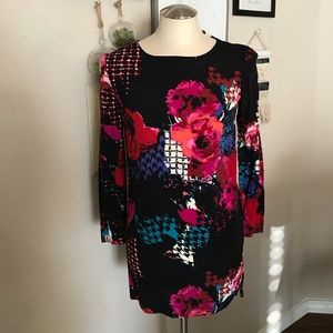 Floral evening dress